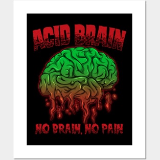 Acid Brain Posters and Art